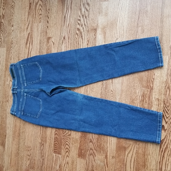 (8) Gloria Vanderbilt Petite Blue Denim Cotton Blend Ankle Jeans - Picture 10 of 10
